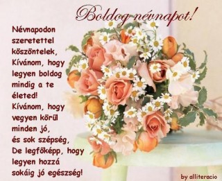Boldog névnapot!